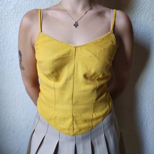 Sunshine Bow Back Top