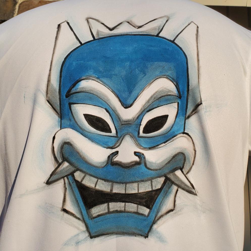 Blue spirit polo