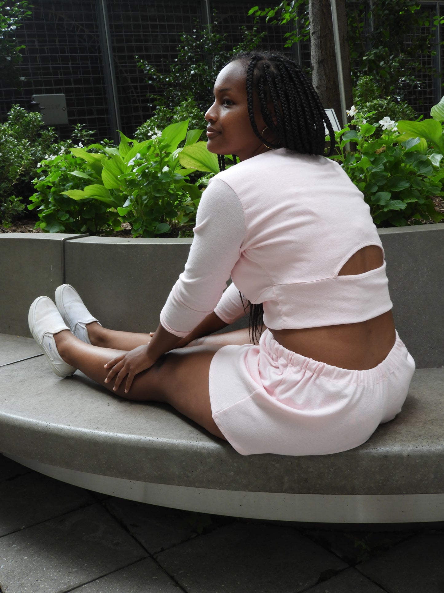 Soft cutout lounge top