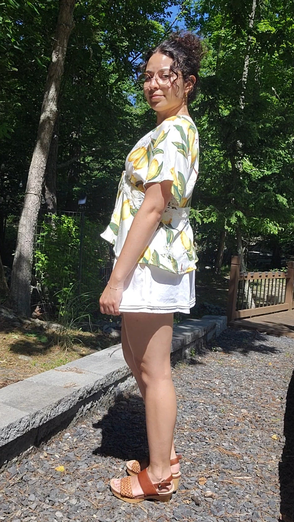 Lemons and Lace blouse
