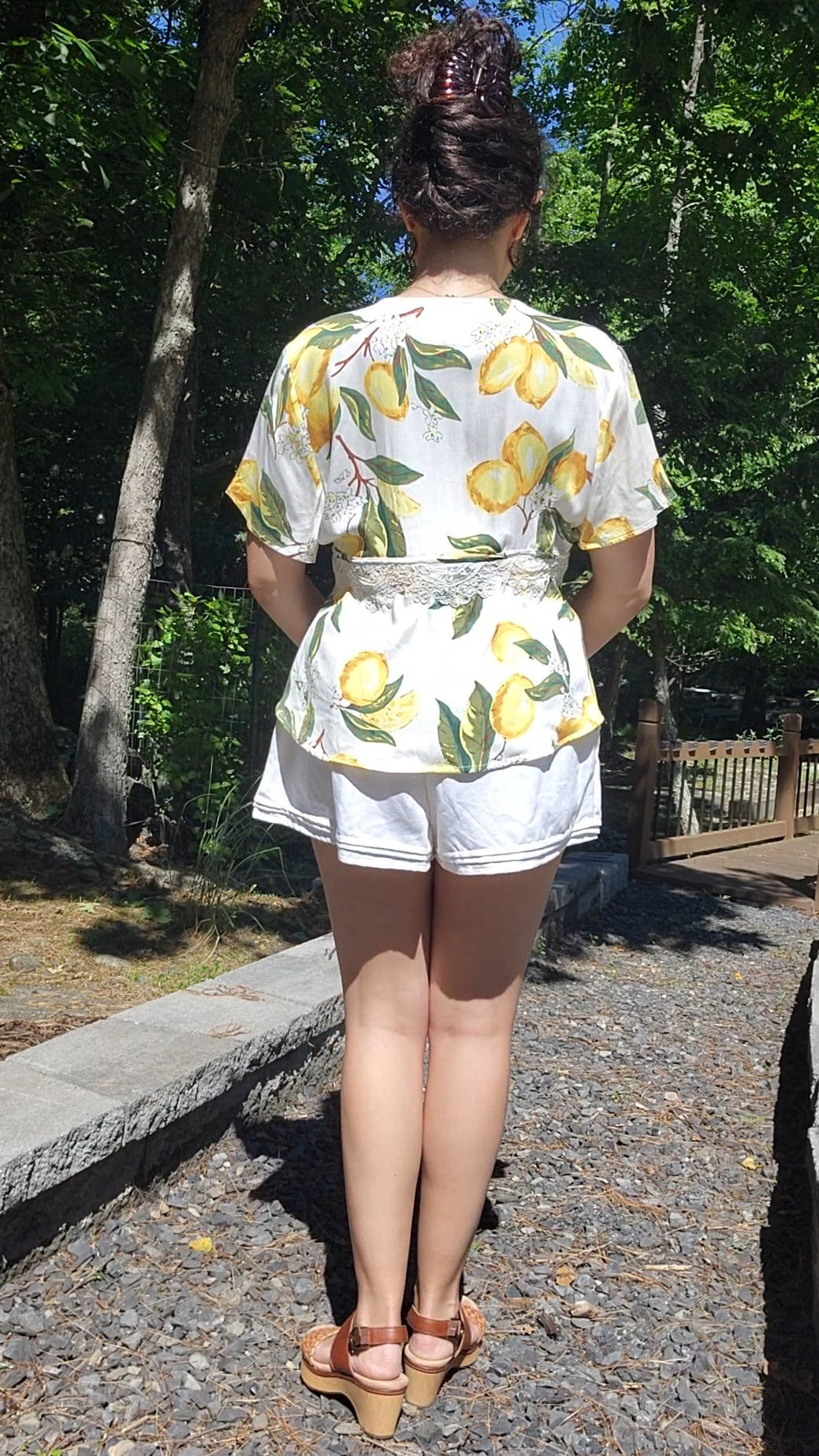 Lemons and Lace blouse