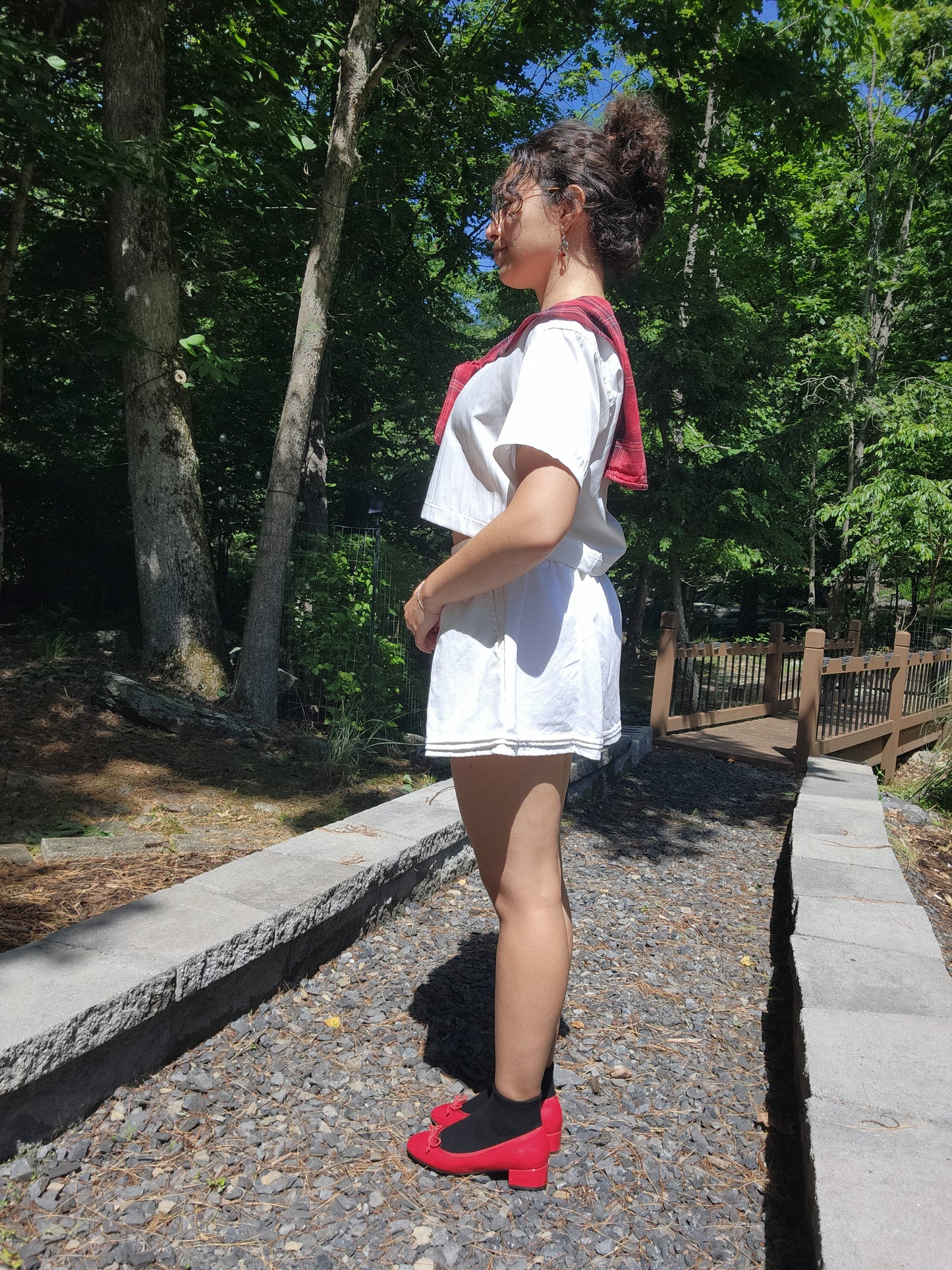 Cropped Sailor Blouse